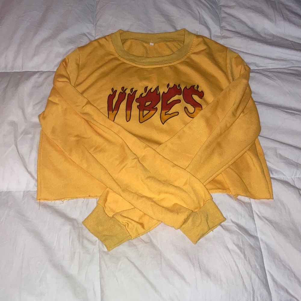 Cropped sweater